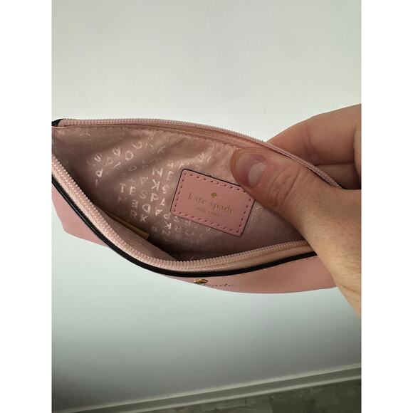 Kate Spade Mini Pouch Wristlet Light Pink - Picture 4 of 7
